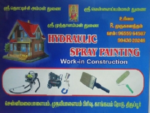 Muruganantham Hydraulic Spray Painting
