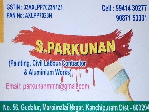 S.Parkunan Painting & Civil Labour Contractor