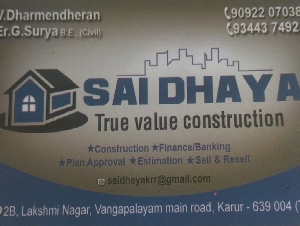 Sai Dhaya True Value Construction