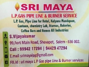 Sri Maya LPG Pipeline and Burner Service 