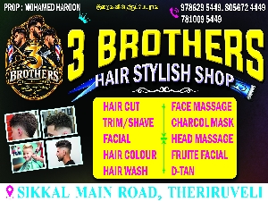 3 Brothers Hair Stylish Shop