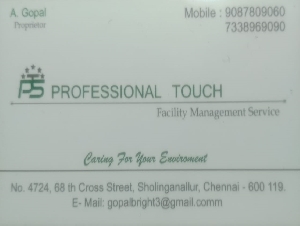 Professional Touch Facility Management Service