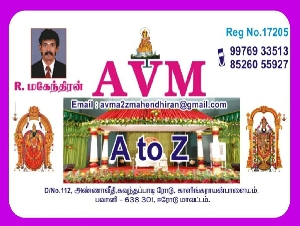 AVM A2Z Manavarai Decoration