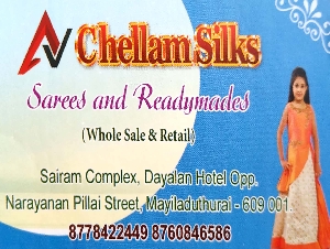 AV Chellam Silks Sarees and Readymades