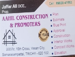 Aahil Construction & Promoters