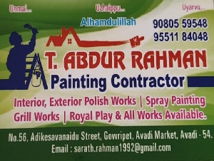 Abdur Rahman Painting Contractor