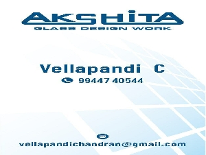 Akshita Glass Design Work