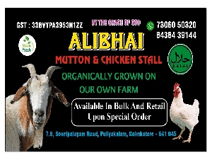 Alibhai Mutton & Chicken Stall
