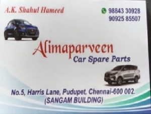 Alimaparveen Car Spare Parts