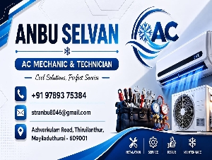 Anbu Selvan AC Mechanic & Technician
