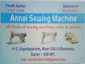 Annai Sewing Machine