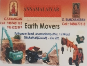 Annamalaiyar Earth Movers - Open Well Contractor in Omalur