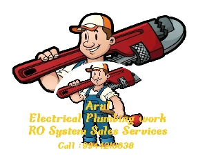 Arul Electrical and Plumbing RO Machine Sales and Service