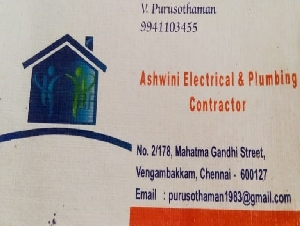 Ashwini Electrical & Plumbing Contractor