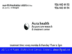 Aura Health Acupuncture Research and Treatment Center