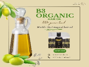 B3 Organic Hair Oil