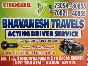 Bhavanesh Travels & Acting Driver Service