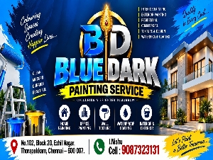 Blue Dark Painting Service