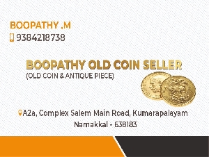 Boopathy Old Coin Seller