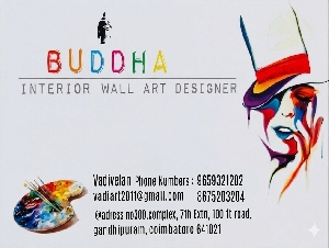 Buddha Wall Art and Wall Murals Designs