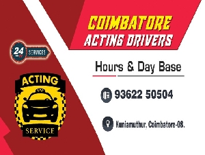 Coimbatore Acting Drivers 