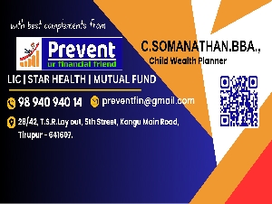 C.SOMANATHAN CHILD WEALTH PLANNER