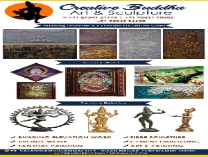 Creative Buddha Art Work Shop