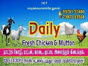 Daily Fresh Chicken & Mutton
