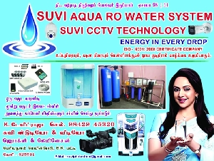 Suvi Aqua RO System and CCTV Technology