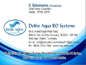 Delite AQUA RO Water Purifiers