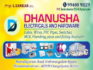 Dhanusha Electricals and Hardware