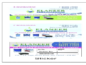 Elaneer RO and Power System
