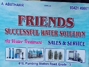 Friends Successful Water Solution