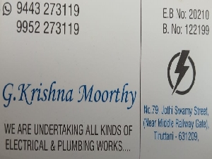 G.Krishnamoorthy Electrical & Plumbing