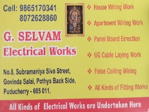 G Selvam Electrical Works