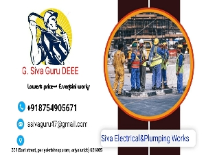 G Siva Guru Electrical and Plumbing Works