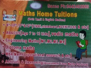 Ganes Online Maths Tuition