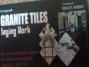 Gopinath Granite Tiles & Laying Work