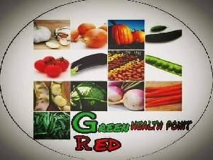 Green Health Point Red