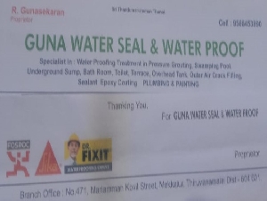 Guna Water Seal & Water Proof