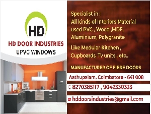 HD Door Industries UPVC Windows