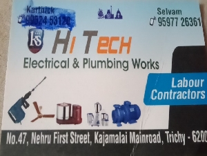 HI Tech Electrical and Plumbing Works