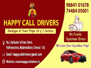 Happy Travels and Call Drivers