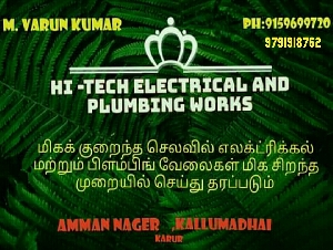 Hi Tech Electrical and Plumbing Works