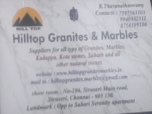 Hilltop Granites & Marbles