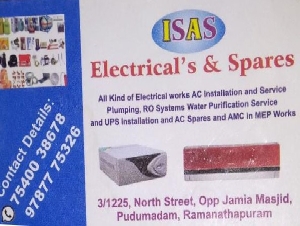 ISAS Electricals & Spares