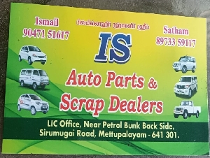 IS Auto parts & Scrap Dealers