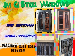 JM GI Steel Windows
