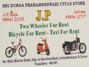 JP Two Wheeler for Rent