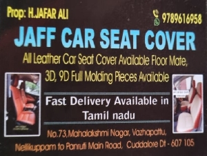 JAFF CAR SEAT COVER